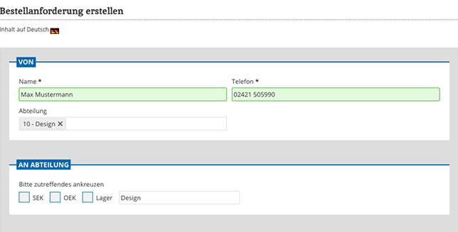Formulare = FormularBOX Dokumentenmanagement Formulare statischen Antrag erstellen