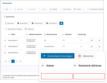 Dokumentenmanagement Software Modul MS File-Server-Konnektor